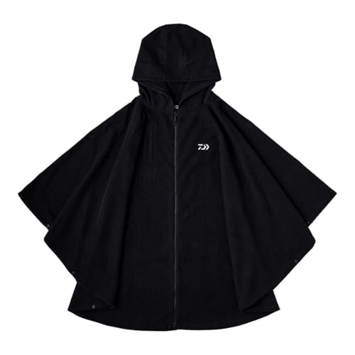 専用　OHGA  PONCHO Black Daiwa DJ-7325 Changing Poncho, Black/Navy, One Size : Amazon